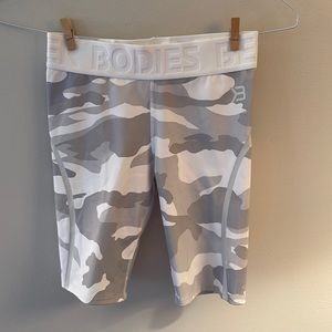 Biker workout shorts